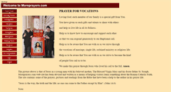 Desktop Screenshot of moreprayers.com